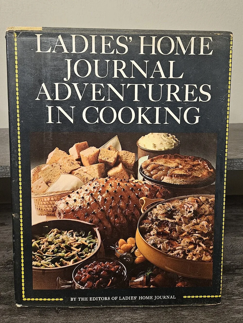 Vintage 1968 Ladies' Home Journal Adventures in Cooking Cookbook HC